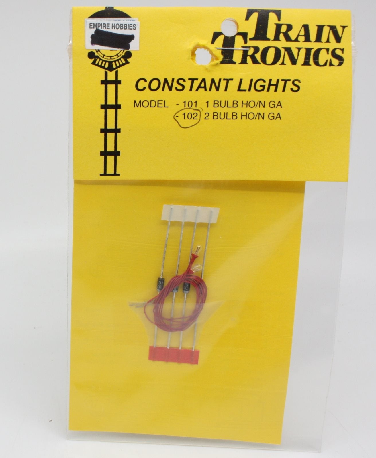 Train Tronics 102 HO/N Scale 2 Bulb GA