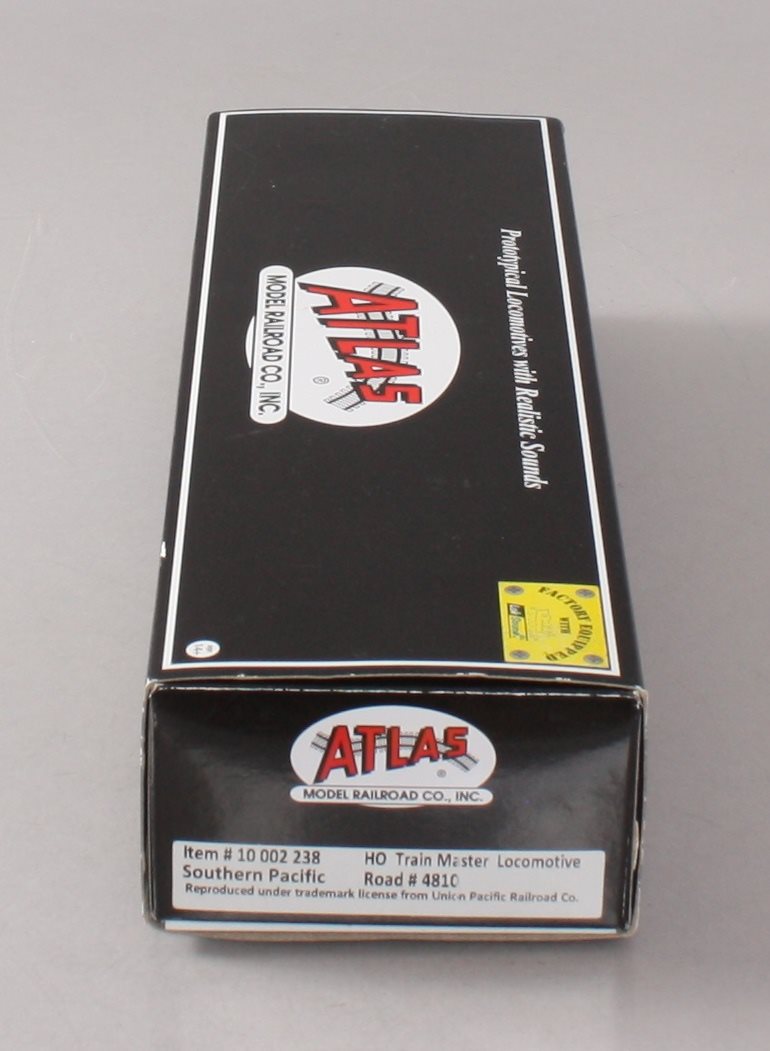 Atlas 10002238 HO TRAIN MASTER Southern Pacific Diesel Engine #4810 w/DCC