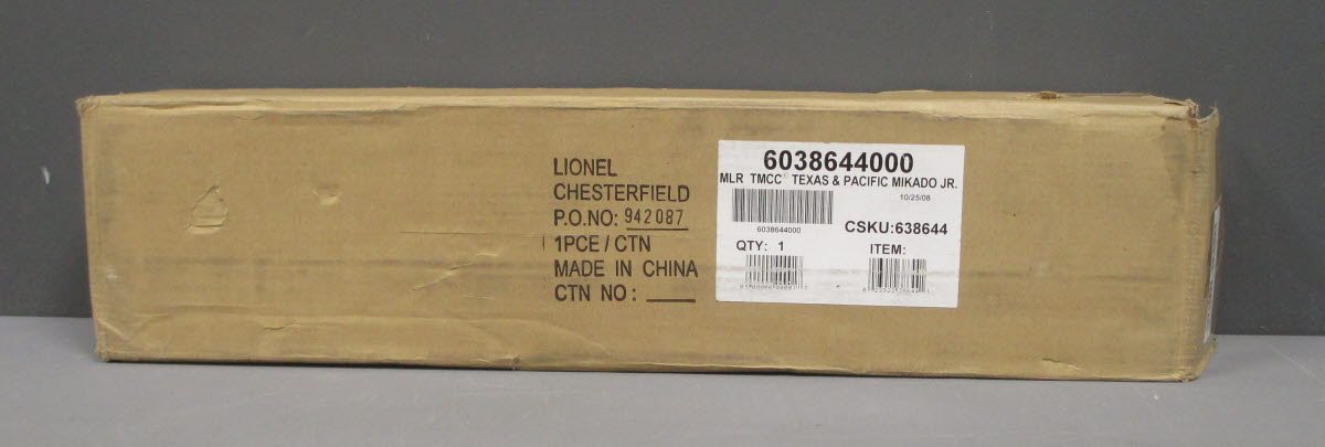 Lionel 6-38644 T&P Mikado Steam Locomotive w/TMCC #810