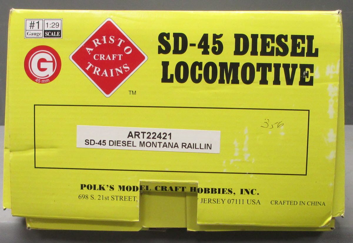 Aristo-Craft 22421 Montana Rail Link SD-45 Diesel Locomotive