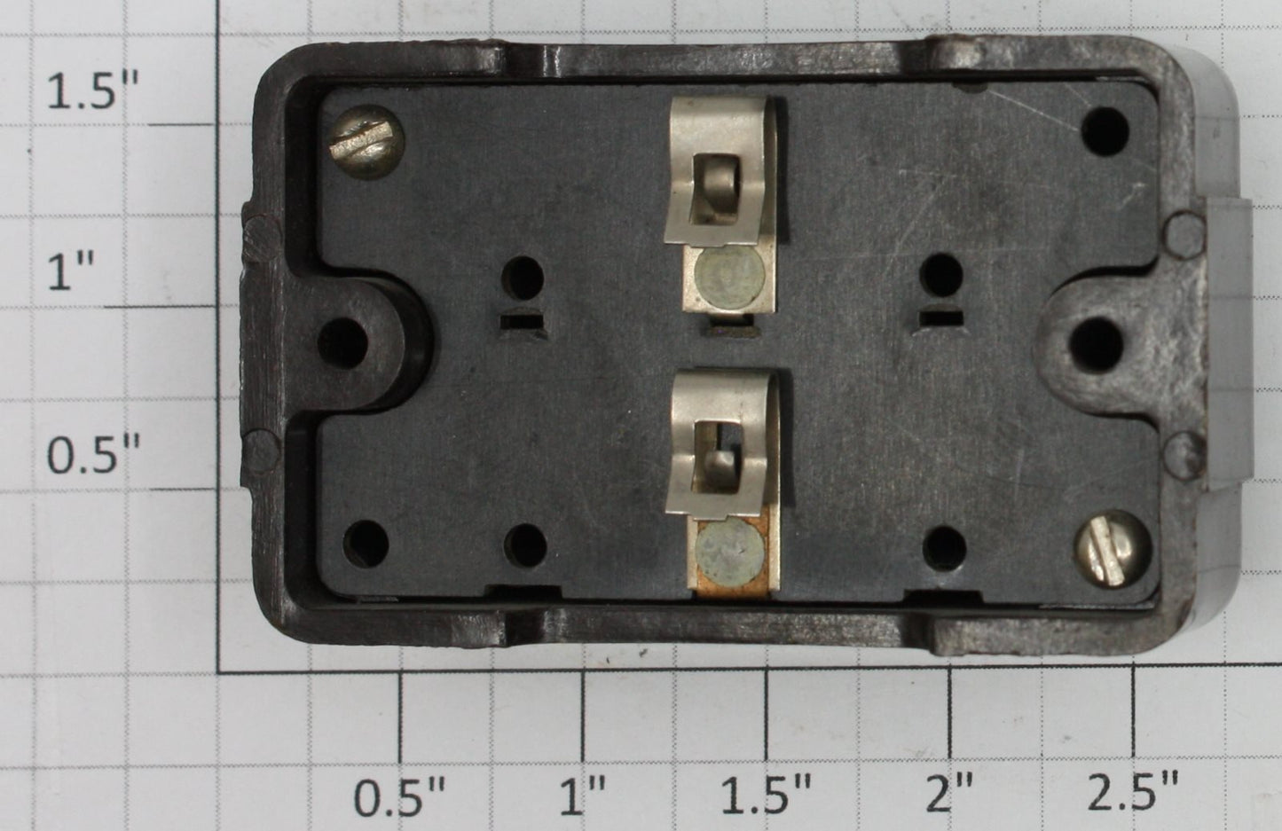 American Flyer XA10961-YB S Gauge Yellow/Brown Control Button