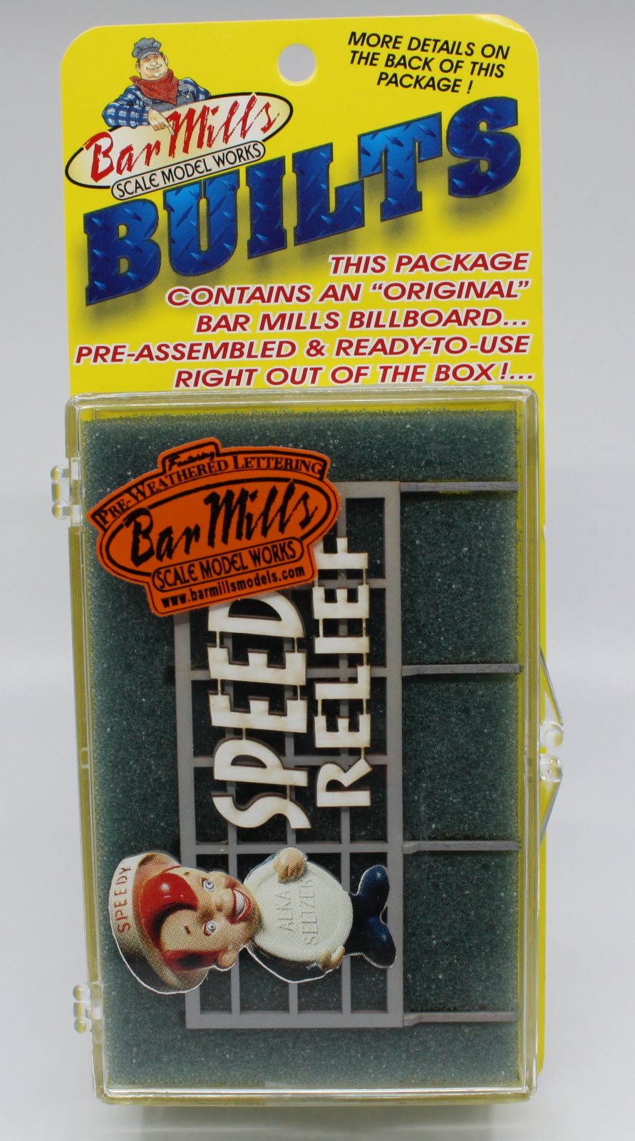 Bar Mills 0253 HO/O Scale Speedy Relief Billlboard