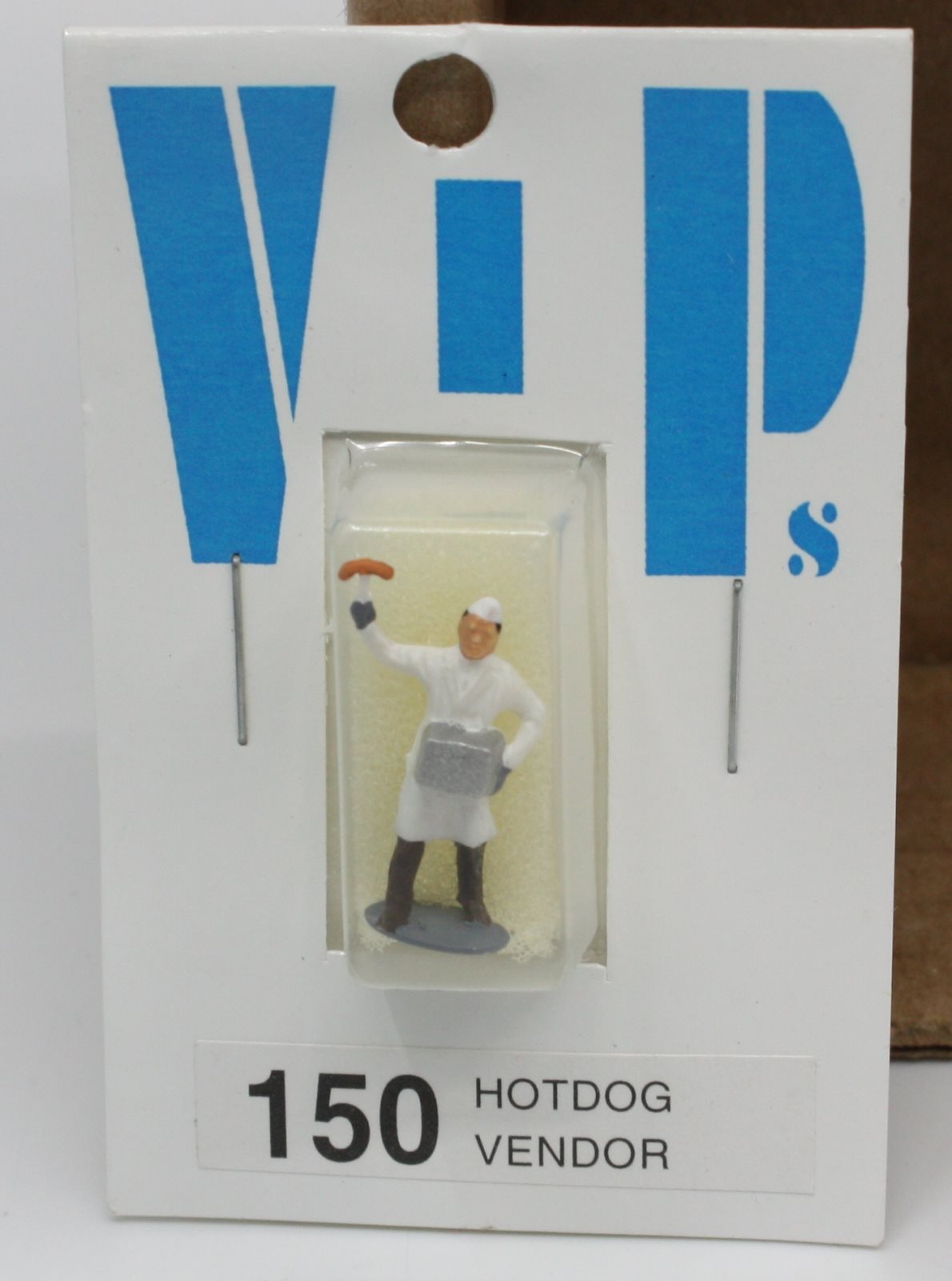 Preiser 150 HO VIPs Hotdog Vendor Figure