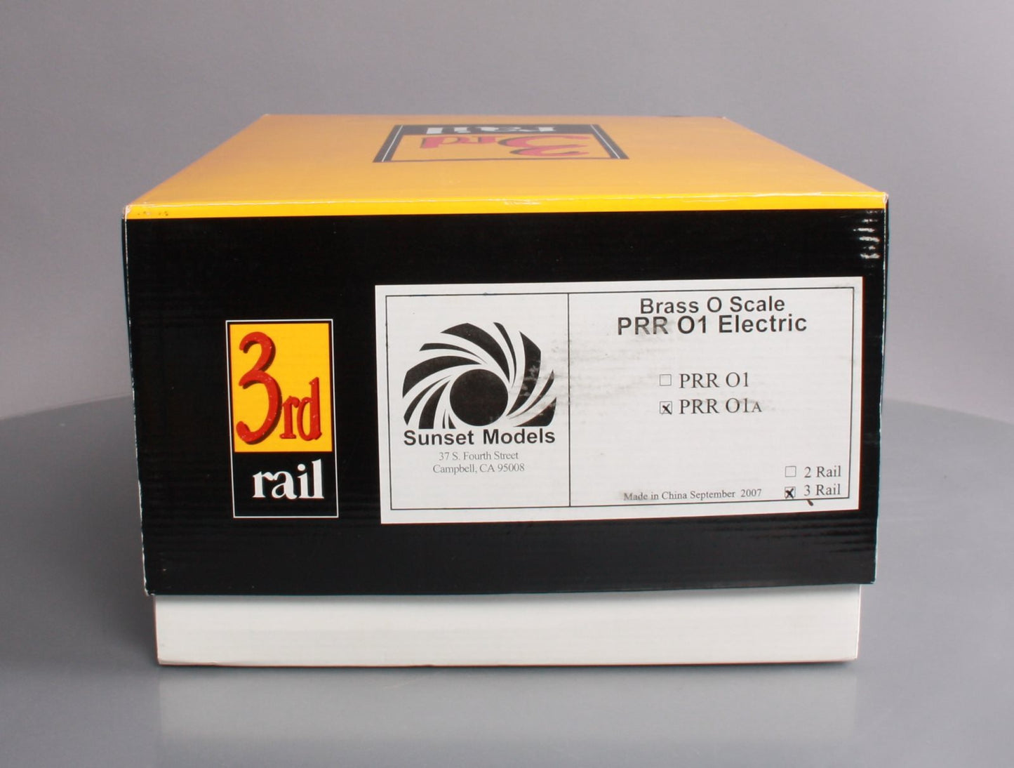 3rd Rail 3RPRRO1 O Brass Pensylvannia O-1 Electric Locomotive #7853/7852