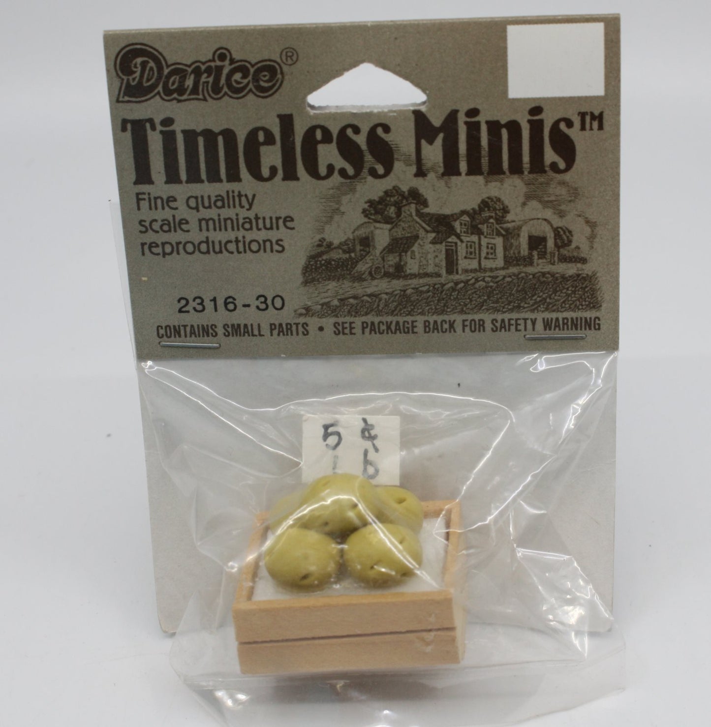 Darice 2316-30 O Scale Potato Crate