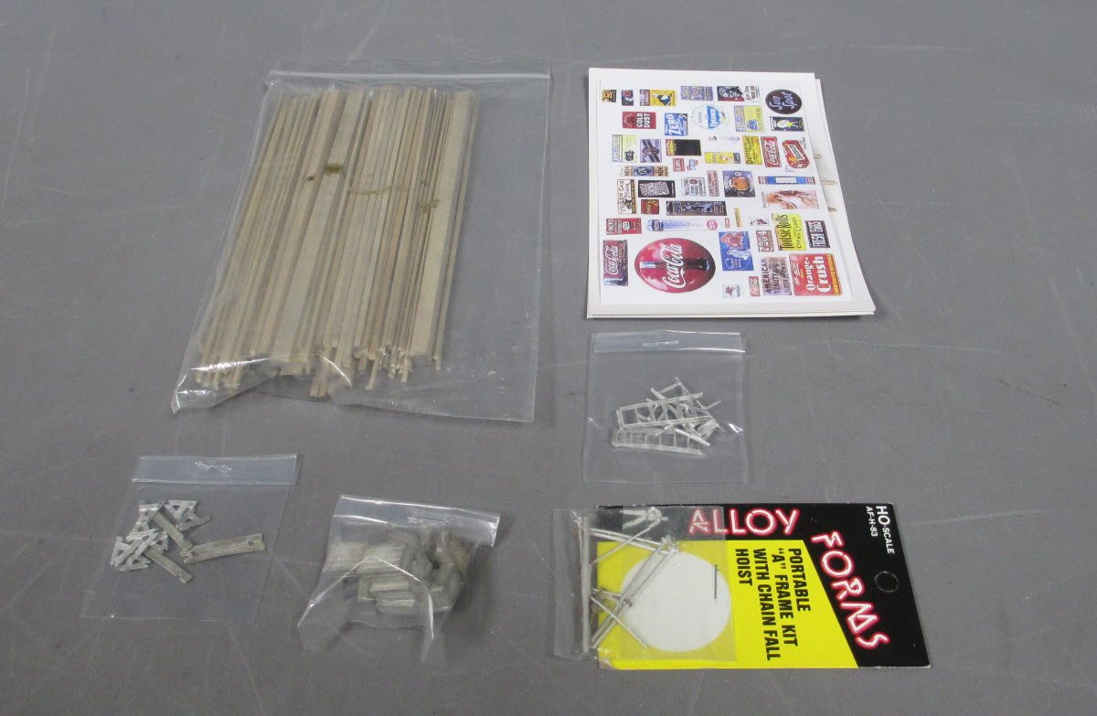 Mainline Siding MS 524 HO Paper Merchant Limited Edition Buildings Only Kit