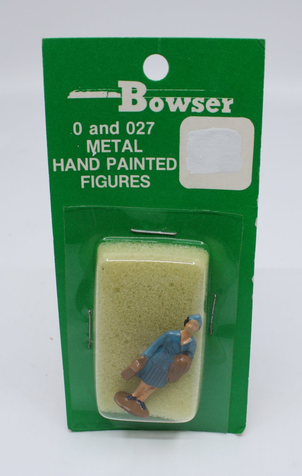 Bowers 1-013734 O Lady in Suit with Coat and Suitcase Figure