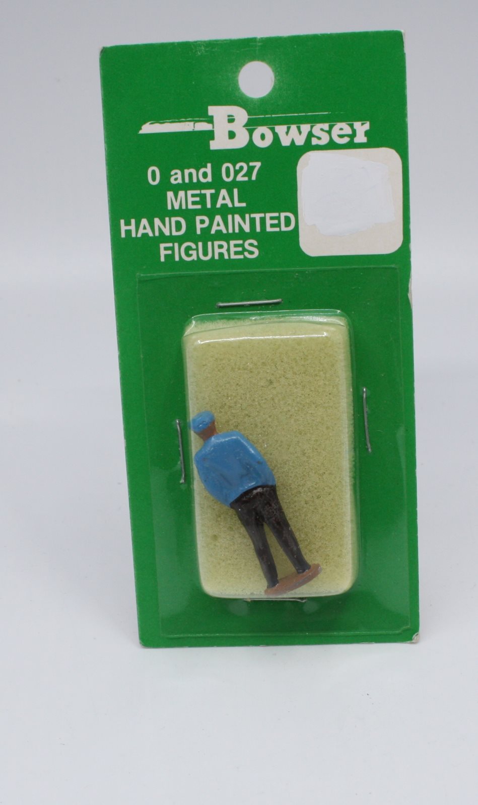 Bowers 1-013724 O/O27 Metal Hand Painted Man in Shirt and Cap Figure