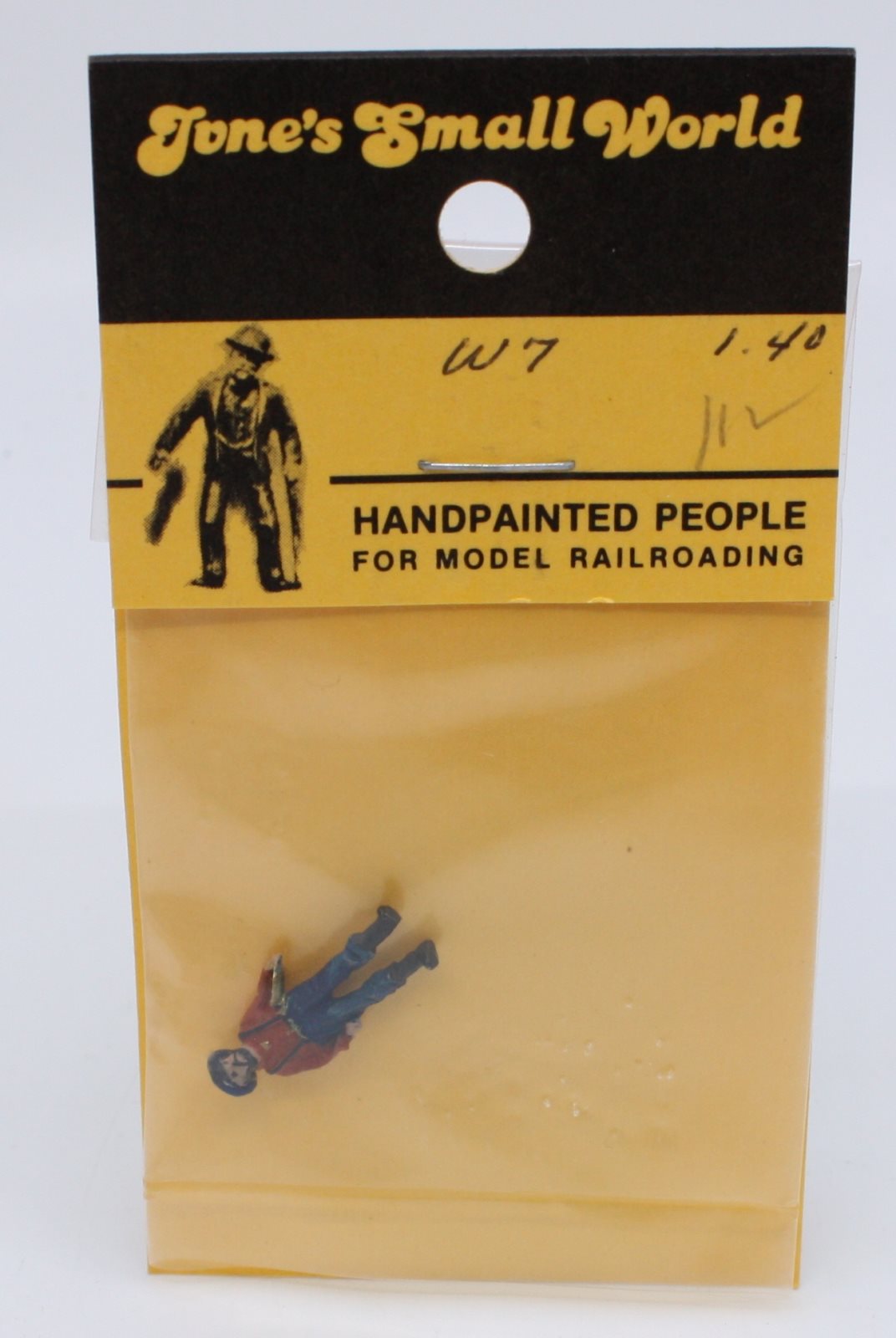 June's Small World W7 HO Gold Planner, Standing Figure
