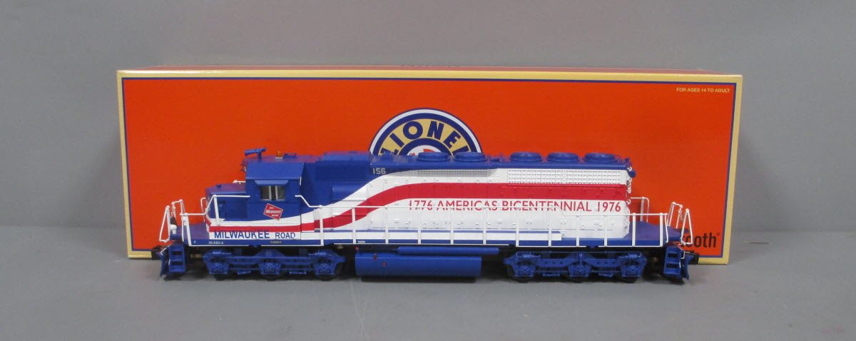 Lionel 1933111 O Milwaukee Road Bicentenial SD40-2 Diesel Engine