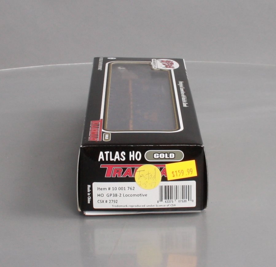 Atlas 10001762 HO CSX EMD GP38-2 with Sound & DCC - Gold #2792
