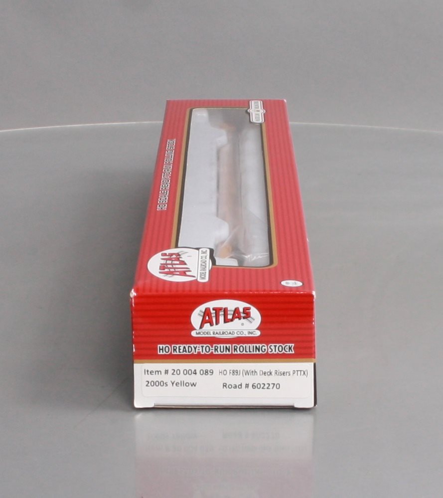 Atlas 20004089 HO TTX 2000s 89' F89J Flat Car (With Deck Risers PTTX) #602270