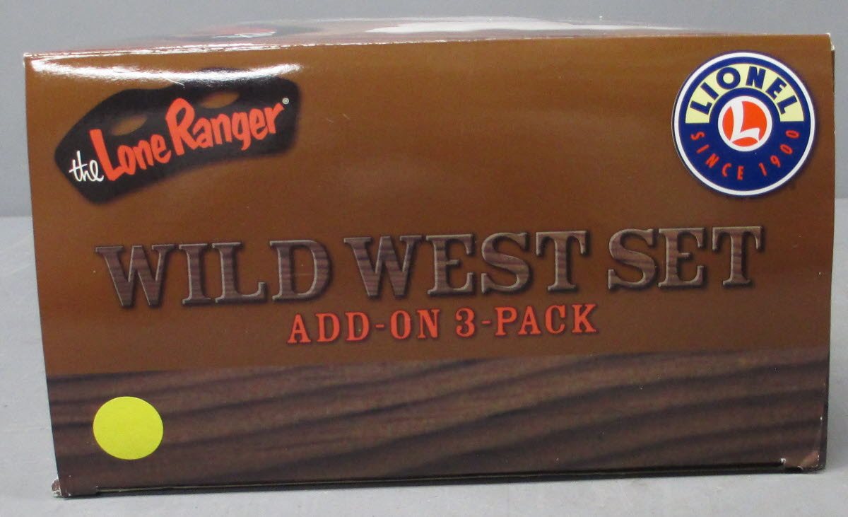 Lionel 6-11162 O Gauge Lone Ranger Wild West Add-On Freight (Set of 3)