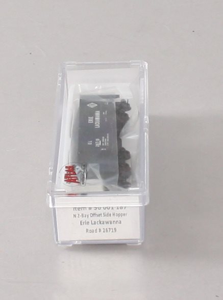 Atlas 50001187 N Scale Erie Lackawanna 2-Bay Offset Side Hopper #26719