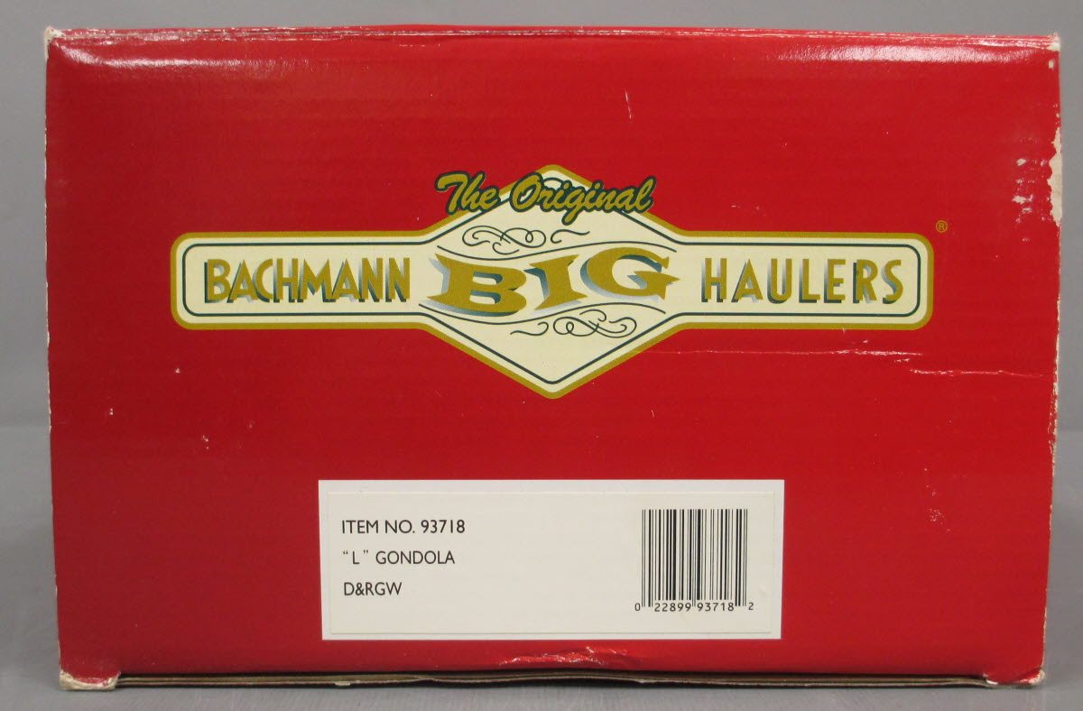 Bachmann 93718 G Scale D&RGW Gondola
