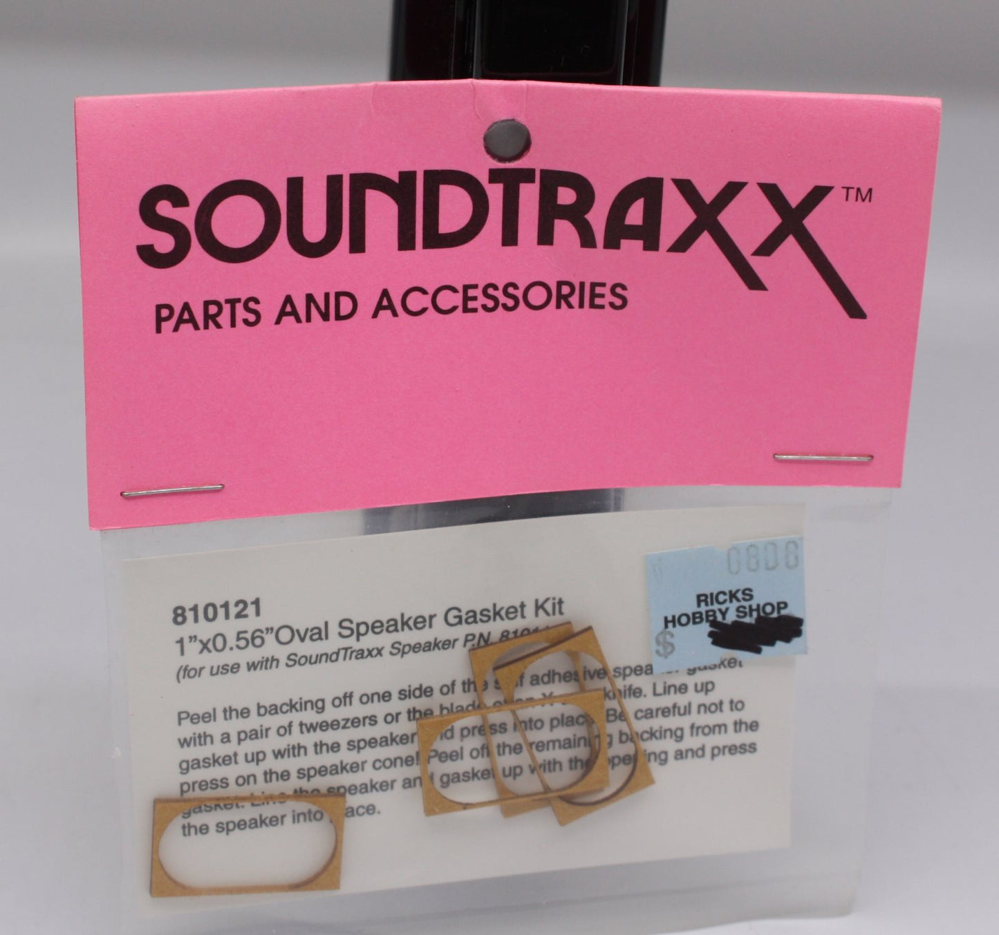SoundTraxx 810121 HO Oval Speaker Gasket Kit