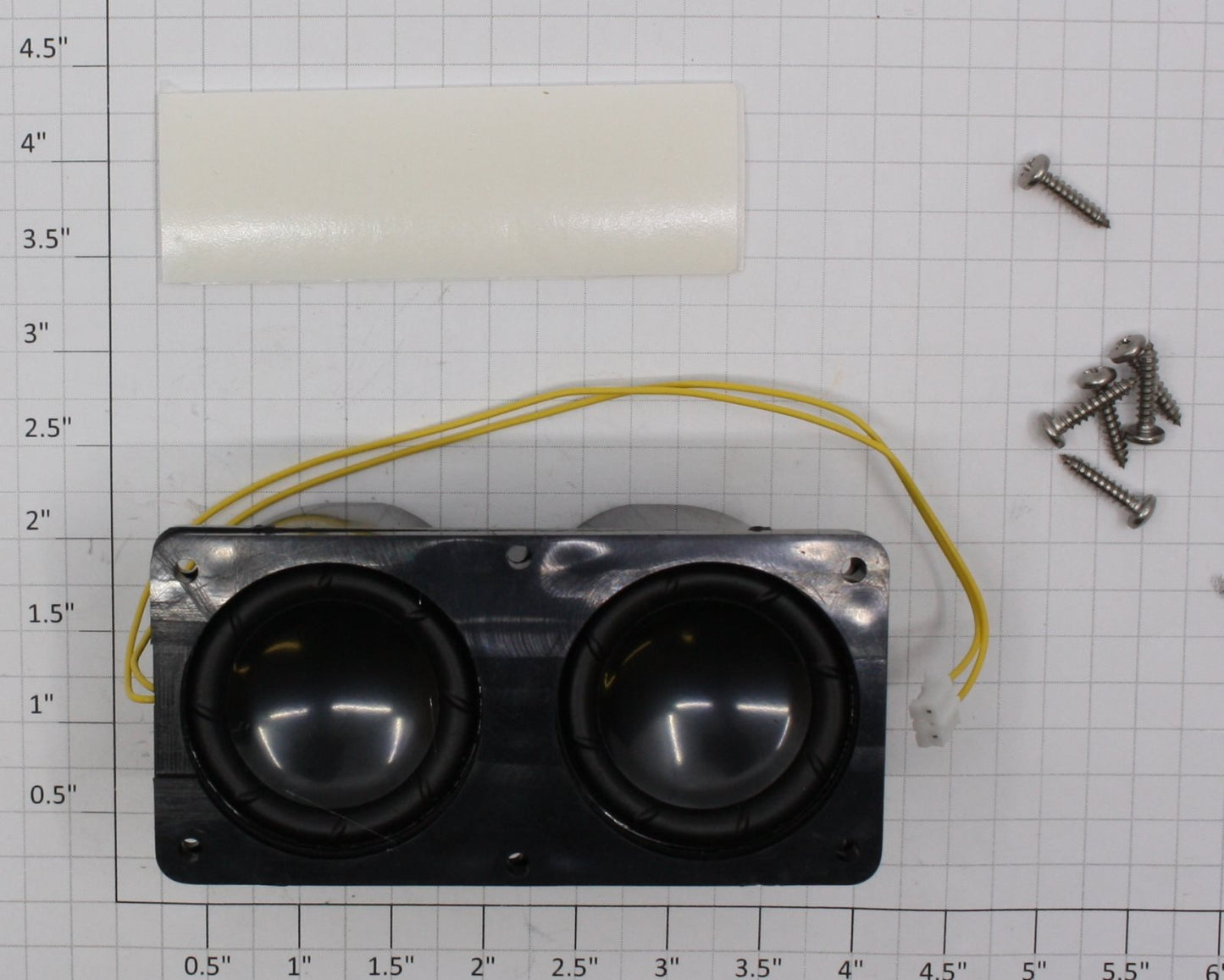 Electric Railroad ERRDUALFATBOY ERR Dual Fat Boy Speaker w/ Baffle & Wire Leads