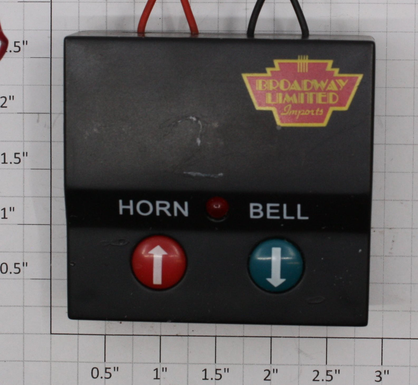 Broadway Limited 1001 HO Sidekick DC Quantum 2-Button Horn/Bell Activator