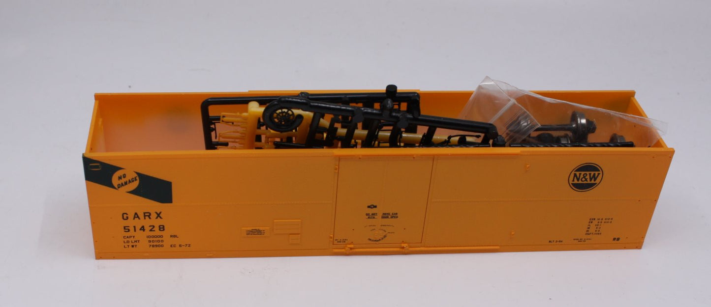 Branchline Trains 51428 HO GARX/Norfolk & Western 50' Plug Door Boxcar #1807