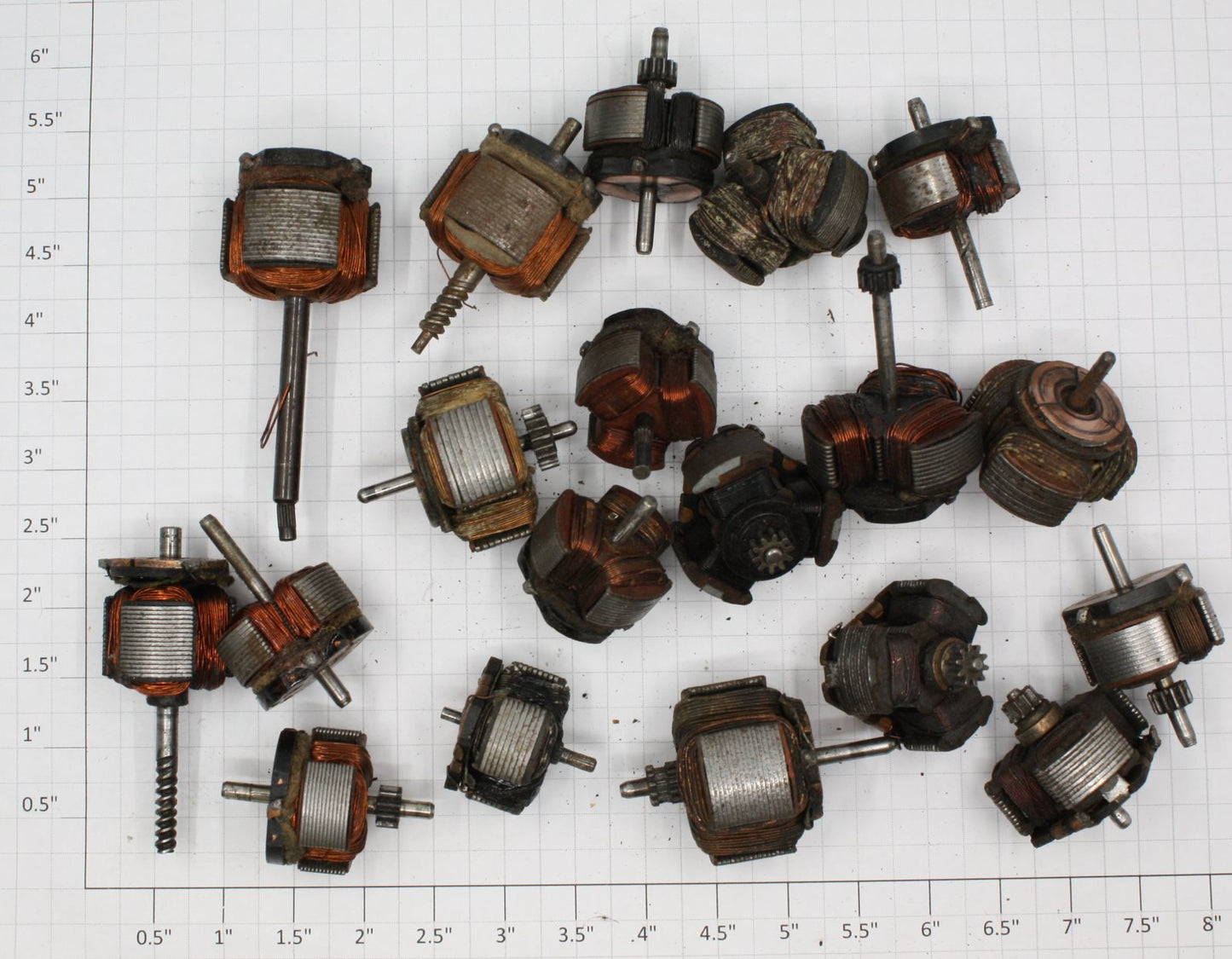 Acme 1200X5 Assorted Armatures for Repair or Parts Only (Bag of 20)