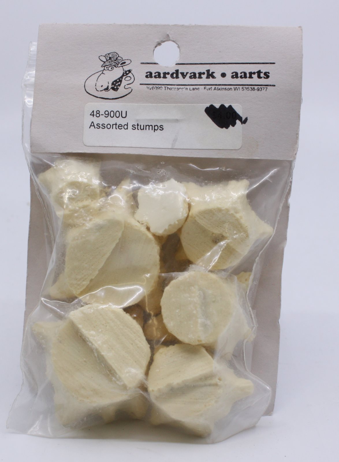 Aardvark Aarts 48-900 O Scale Assorted Stumps