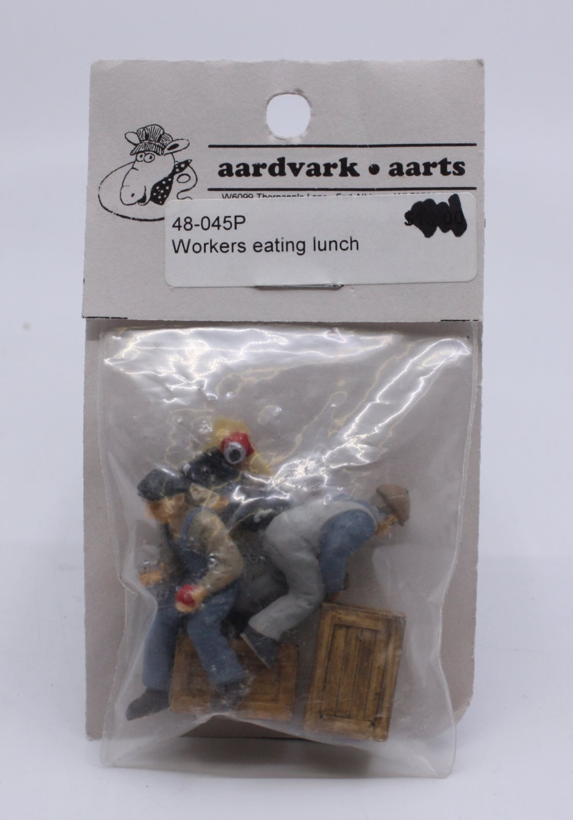 Aardvark Aarts 48-045P O Workers Eating Lunch Figures