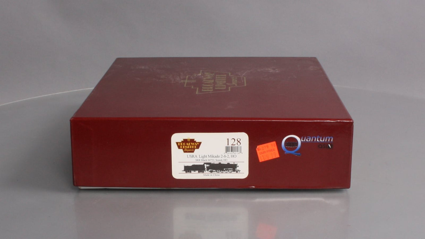 Broadway Limited 128 HO Paragon™ Southern Light 2-8-2 Powered Steam Loco #4752
