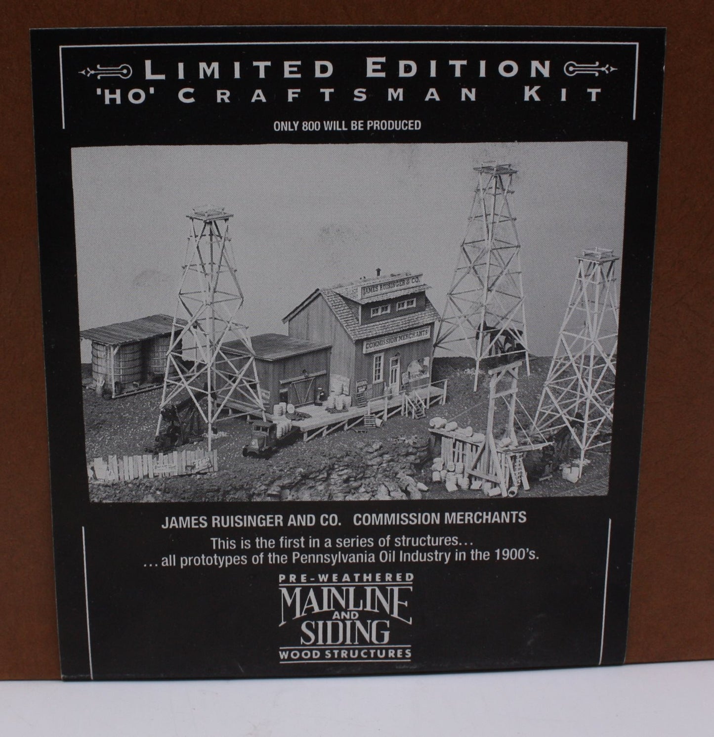 Mainline Siding MS518 HO James Ruisinger and Co. Commissions Merchant