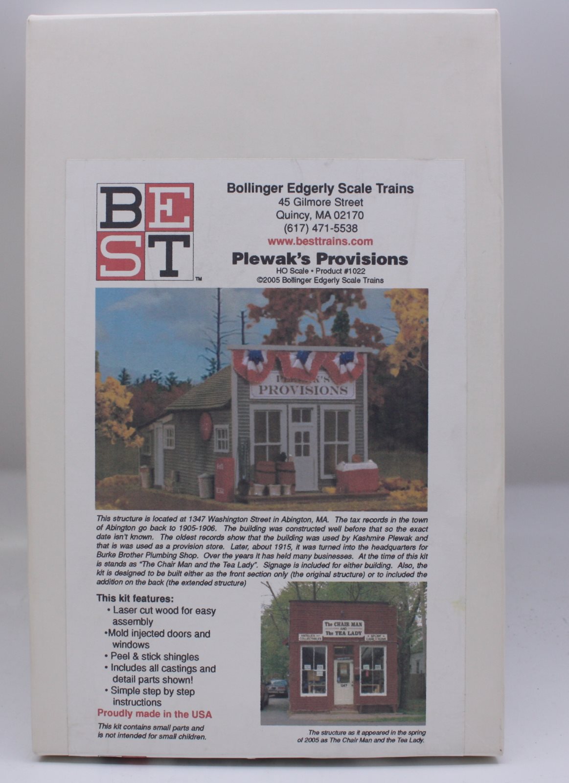 BEST 1022 HO Plewak's Provisions Model Building Kit
