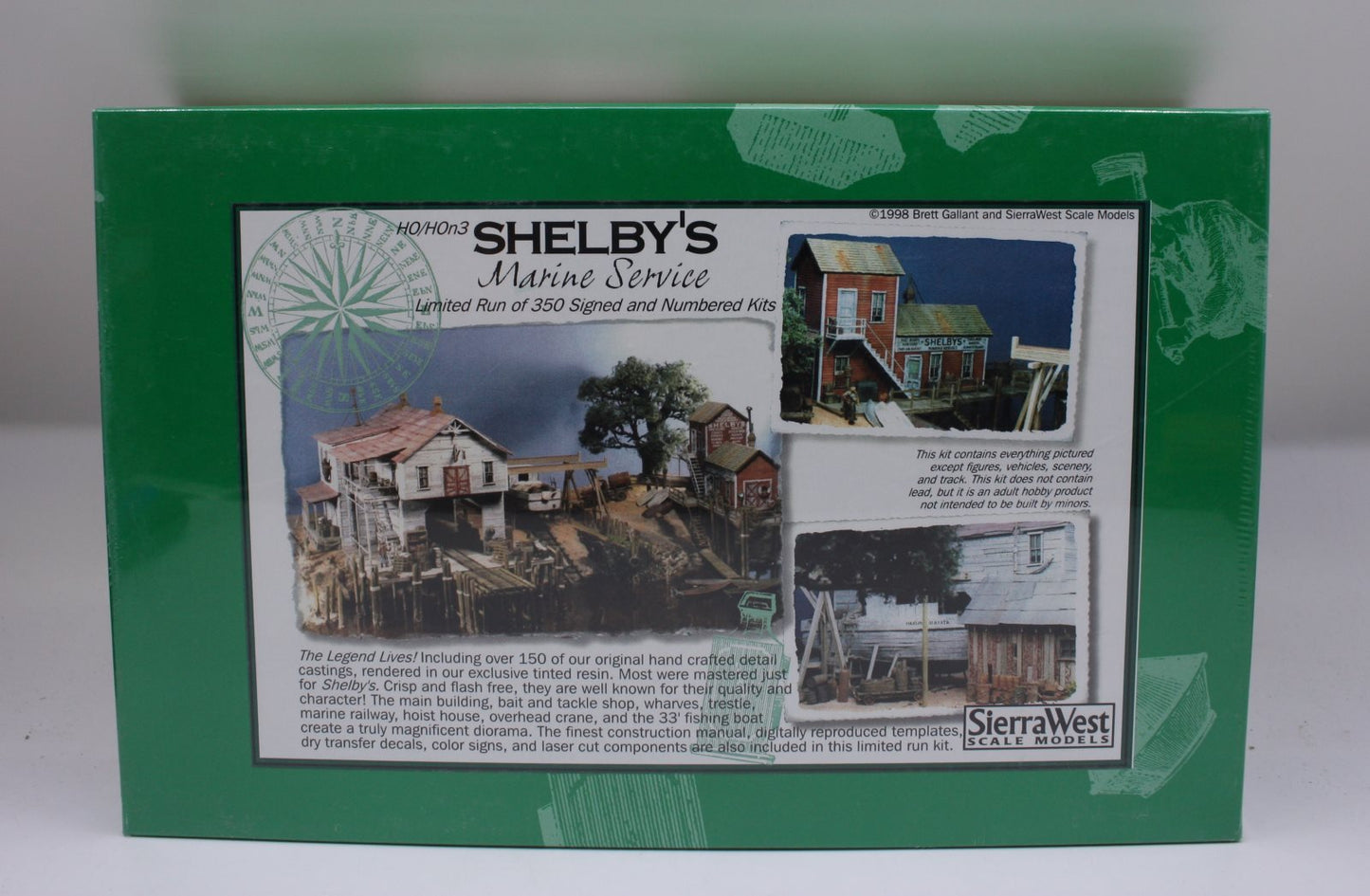 Sierra West 103 HO Shelby's Marine Service Model Building Kit