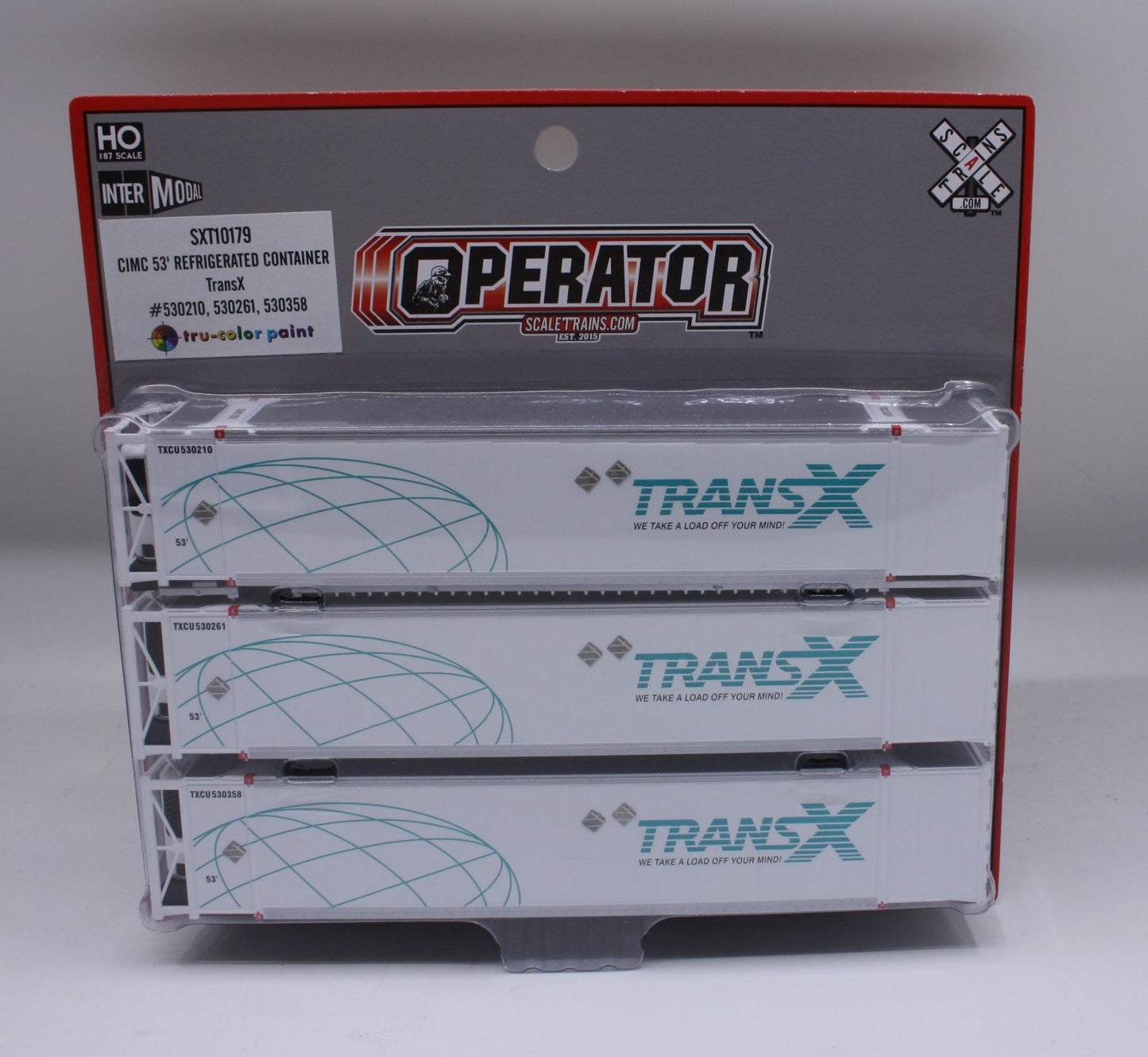 Scale Trains SXT10179 HO CIMC 53" Refridgerator Container