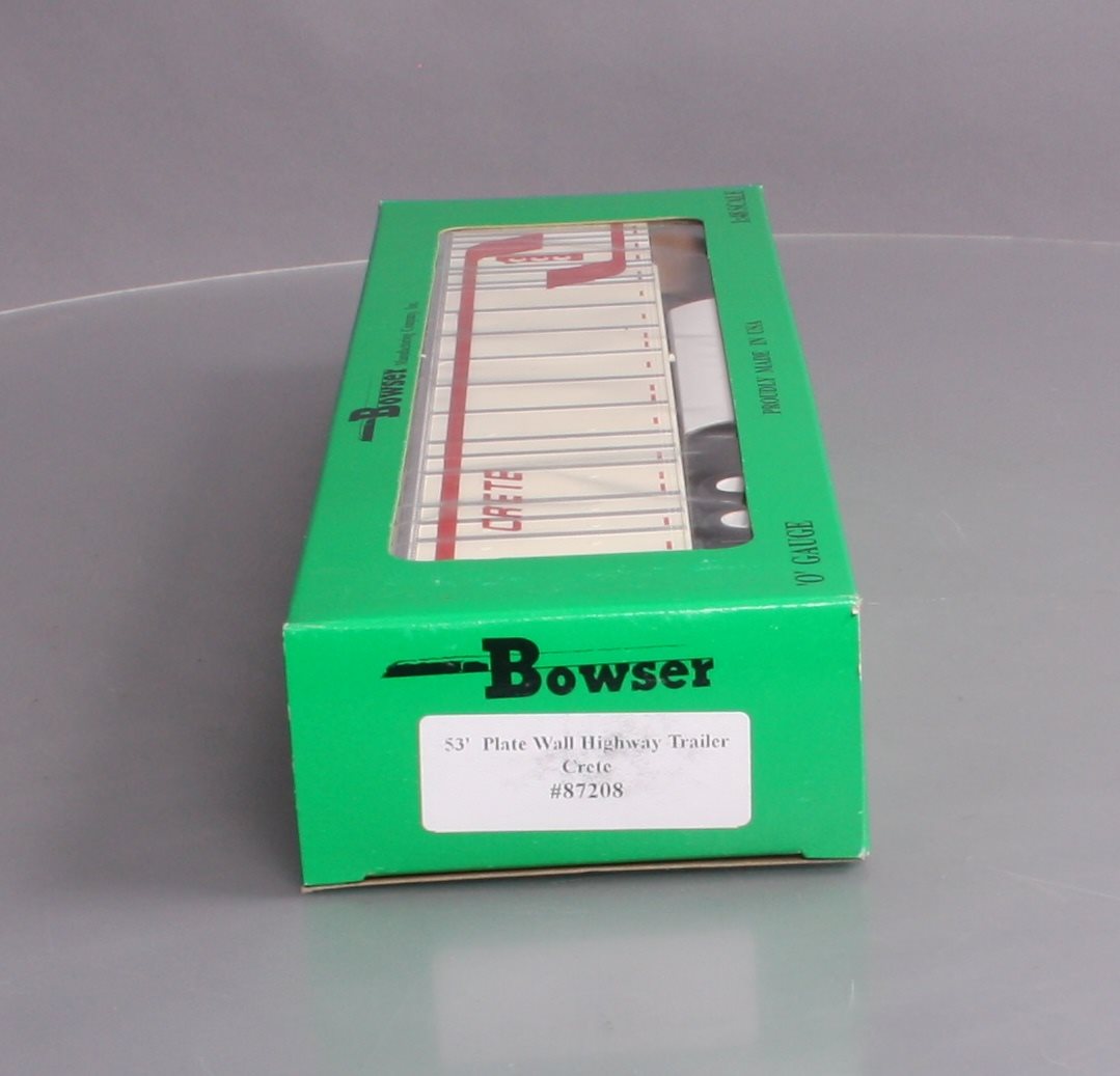 Bowser 87208 Crete 53' Plate Wall Highway Trailer