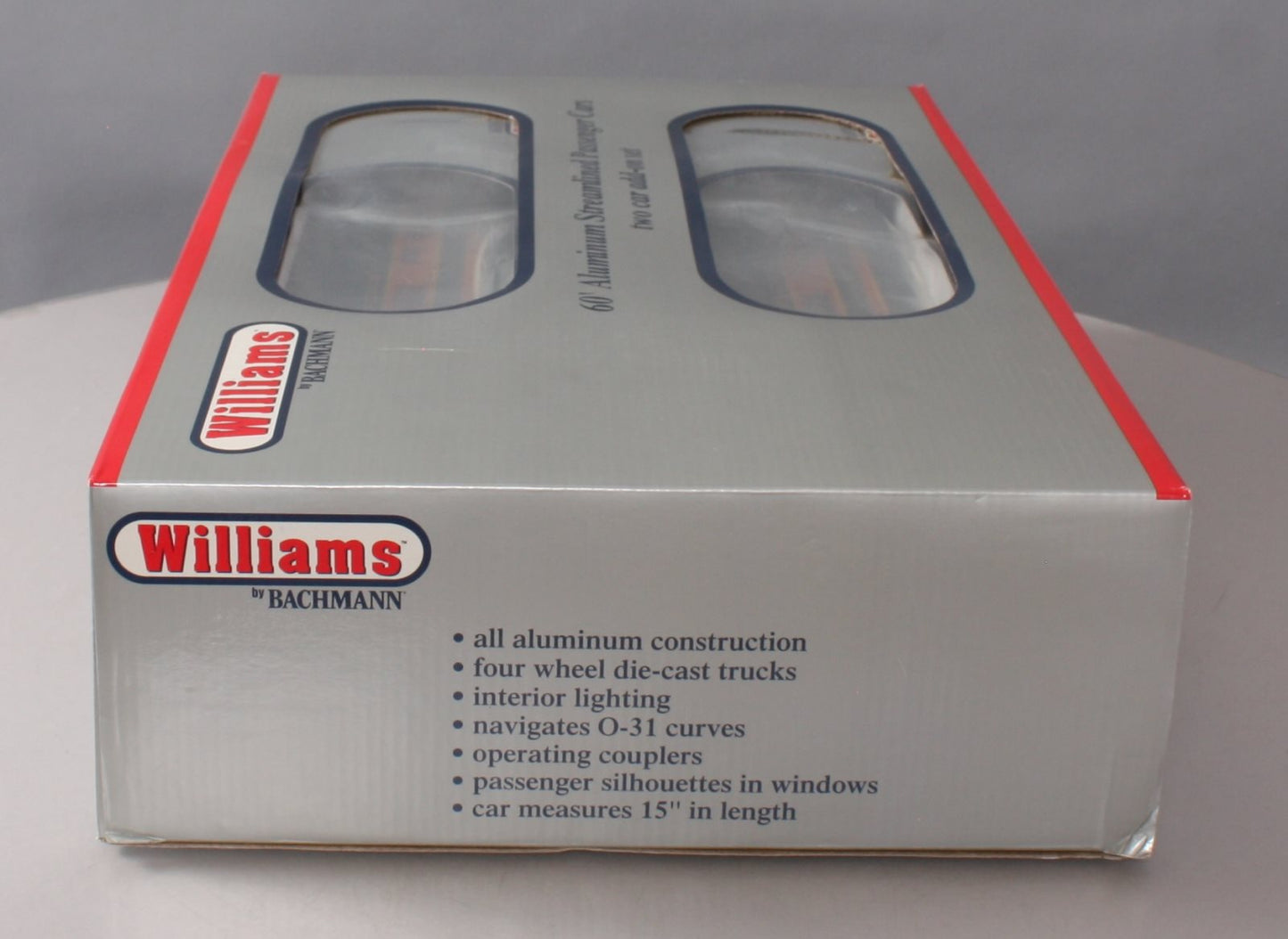 Williams 43003 Great Nothern 60 Ft. Streamline Passenger 2-Pack