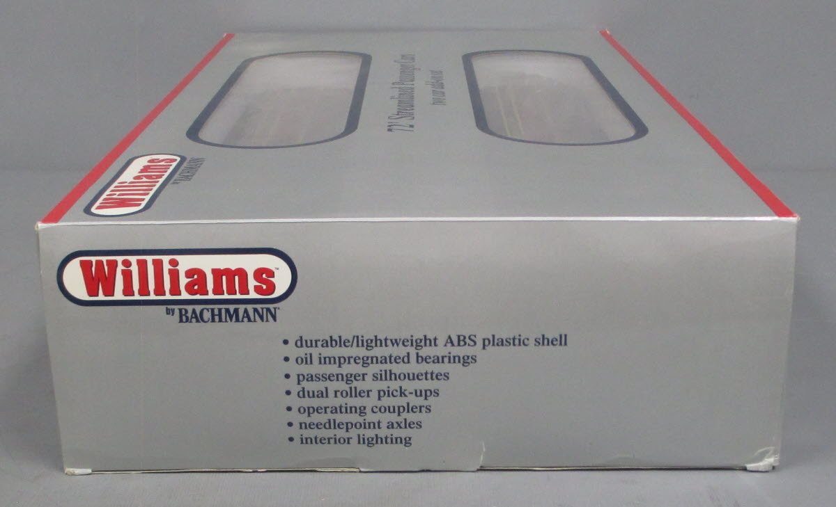 Williams 43106 GM&O 72 Ft. Streamline Passenger 2-Pack