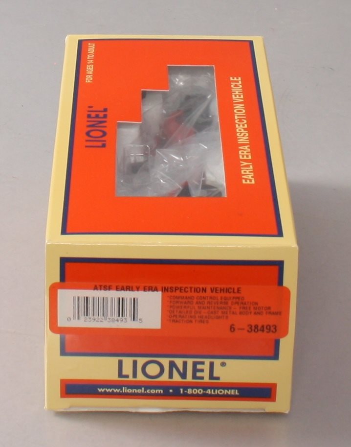 Lionel 6-38493 O Gauge Santa Fe Inspection Vehicle