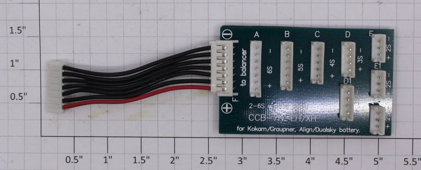 Acme CCB-7N Kokam and Align Batteries Chargery Conversion PCB Board