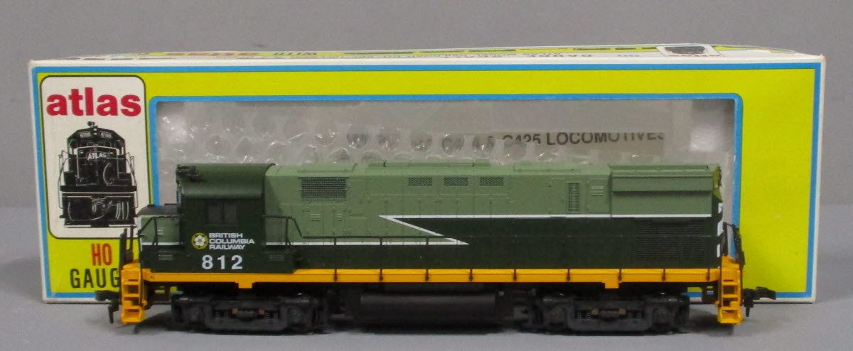 Atlas 8041 HO British Columbia Railway C425 Diesel Locomotive