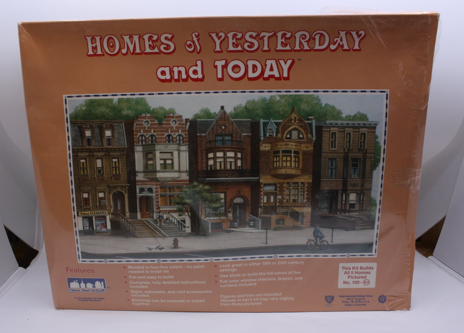 IHC 1:87 Kit Modellini Case Vintage HO, Mai Assemblati, Da Collezione, Usati Ma In Cellophane