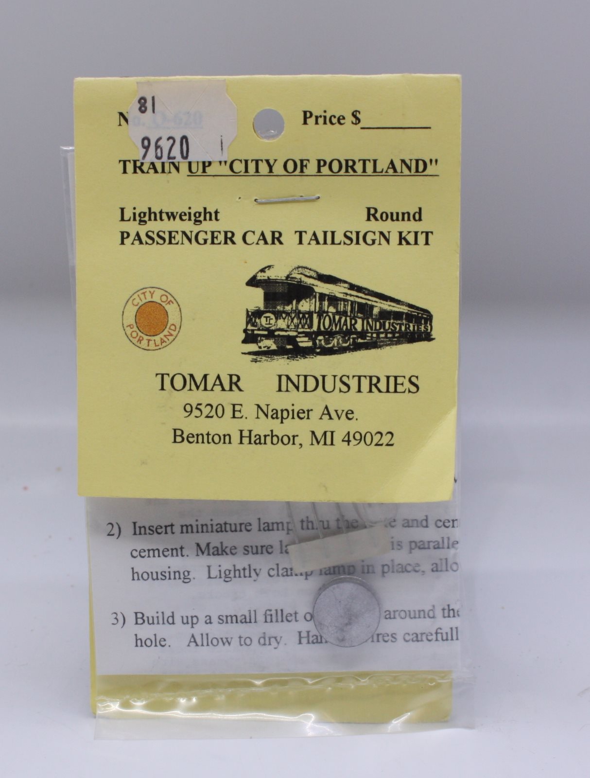 Tomar Industries 620 UP City of Portland lwrnd