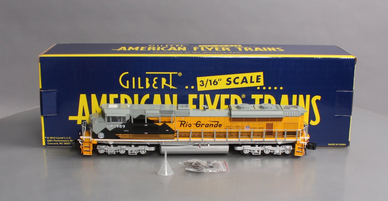 American Flyer 6-48175 S Rio Grande UP Heritage SD70ACe Diesel