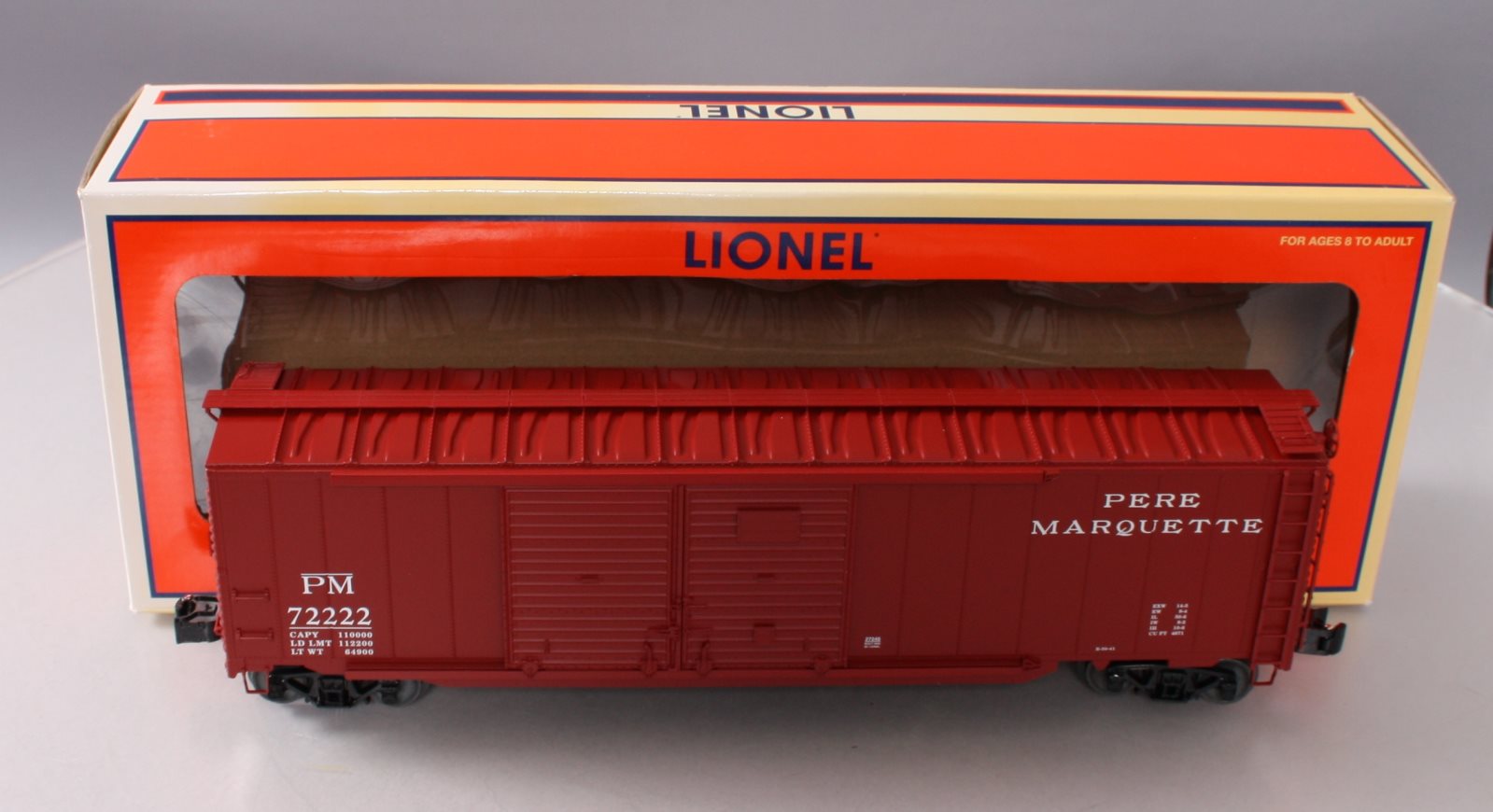 Lionel 6-27240 Pere Marquette Double-Door Boxcar with Auto Rack