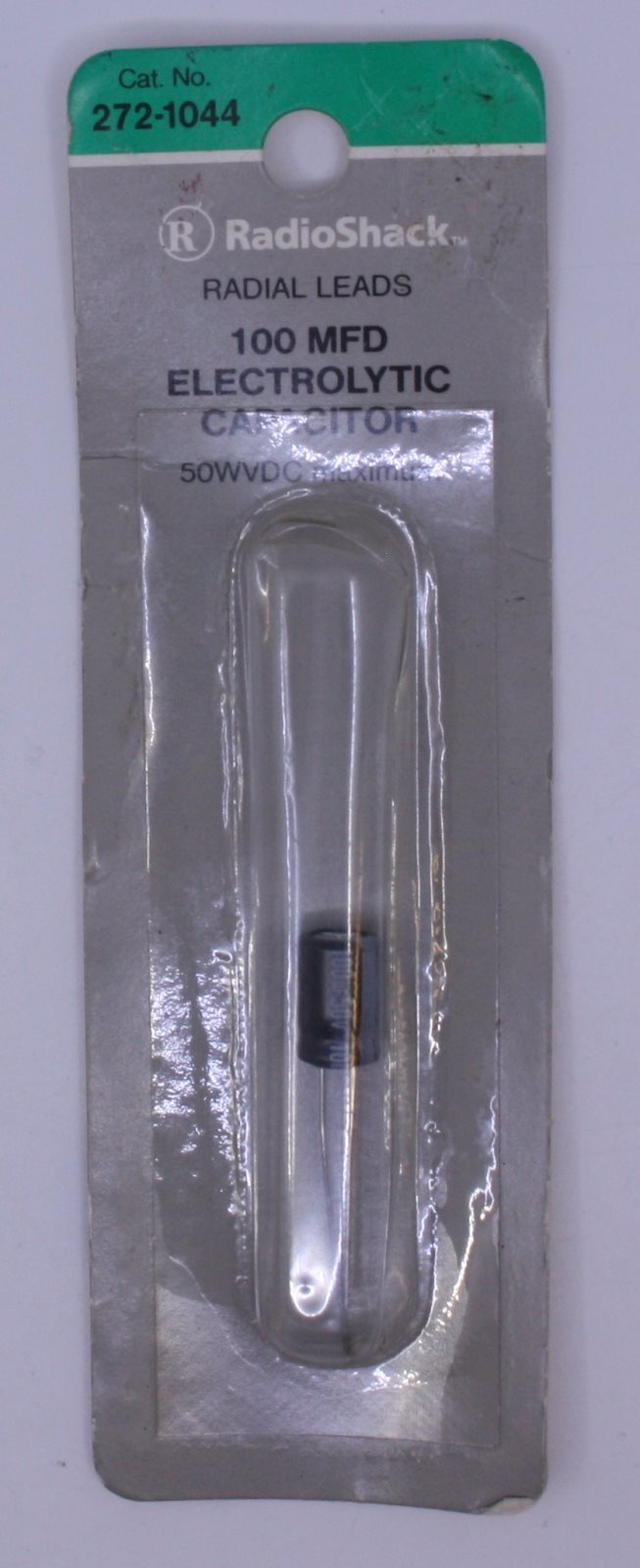 Radio Shack 272-1044 100 MFD Electrolytic Capacitor
