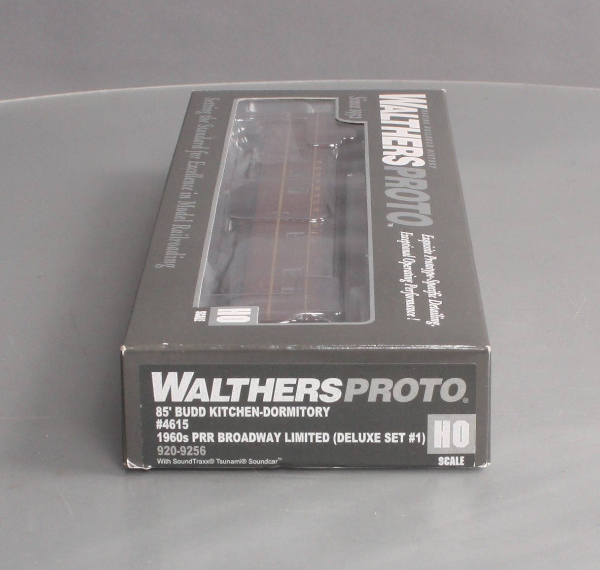 Walthers 920-9256 HO Pennsylvania 85' Budd Kitchen-Dormitory Car #4615