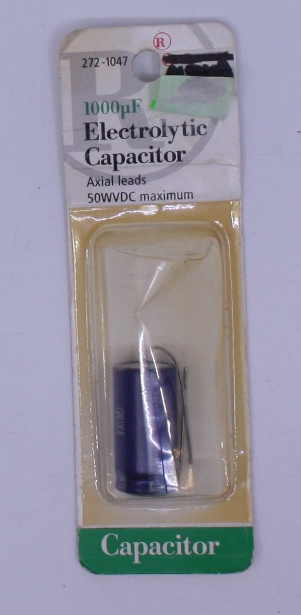 Radio Shack 272-1047 Electrolytic Capacitor
