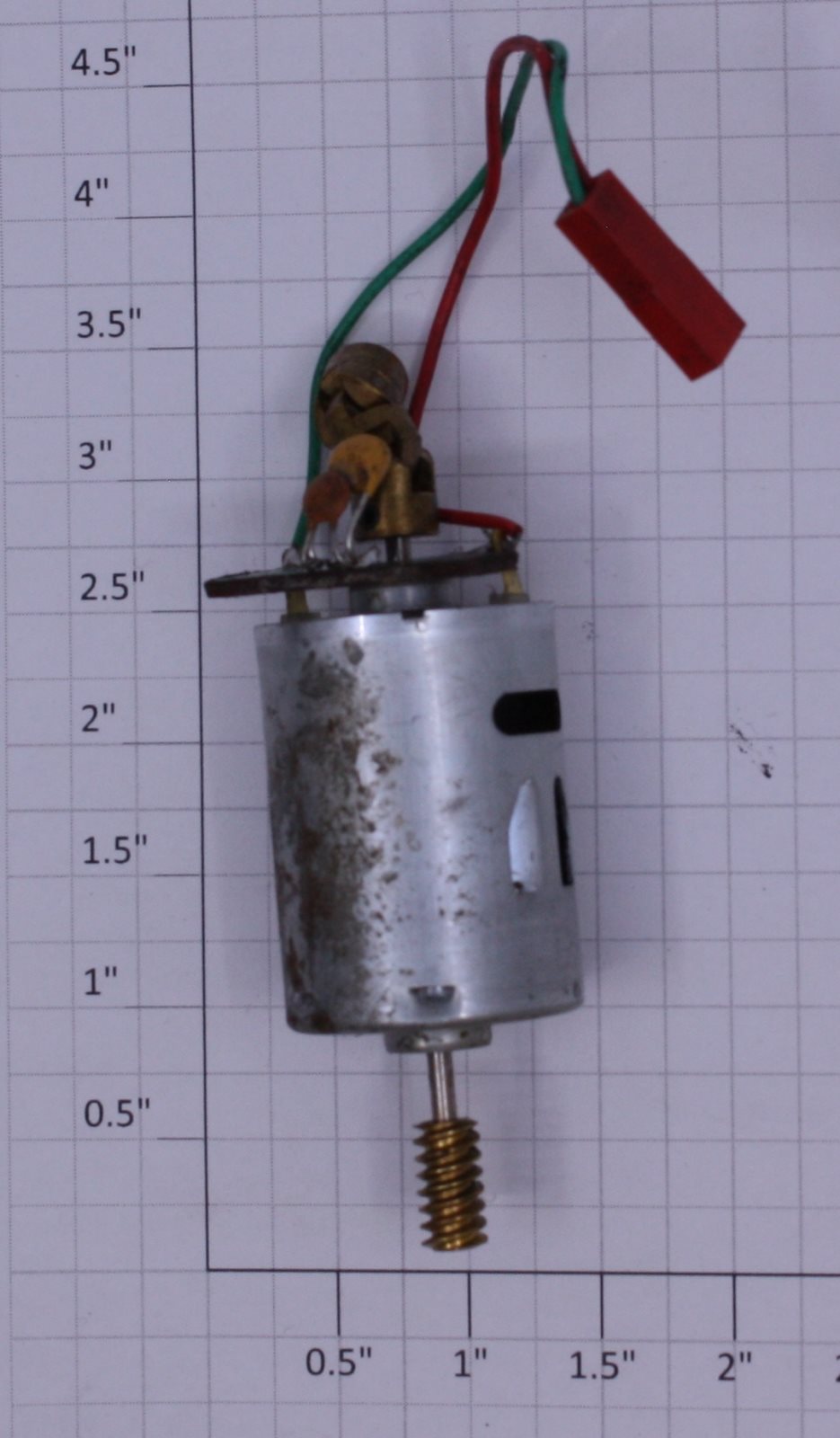 Acme RS-385PH-2 12.0 Volt DC Motor w/ Worm Gear and U-Joint