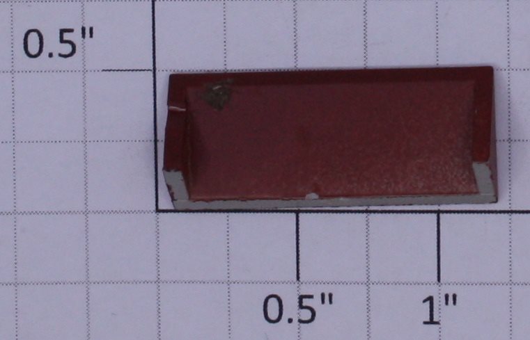 Delton 10016-3CAR 2-8-0 C-16 Cab Awning/Visor Red
