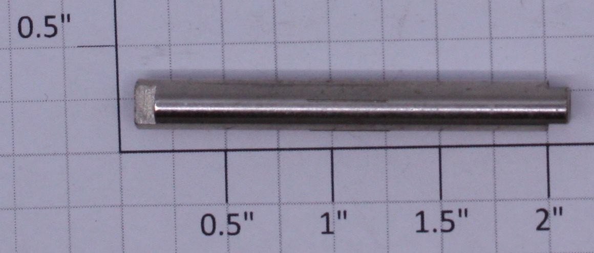 Acme 1000X-18 G Scale 15/64" X 2" Keyed Axle w/ Swagged Center