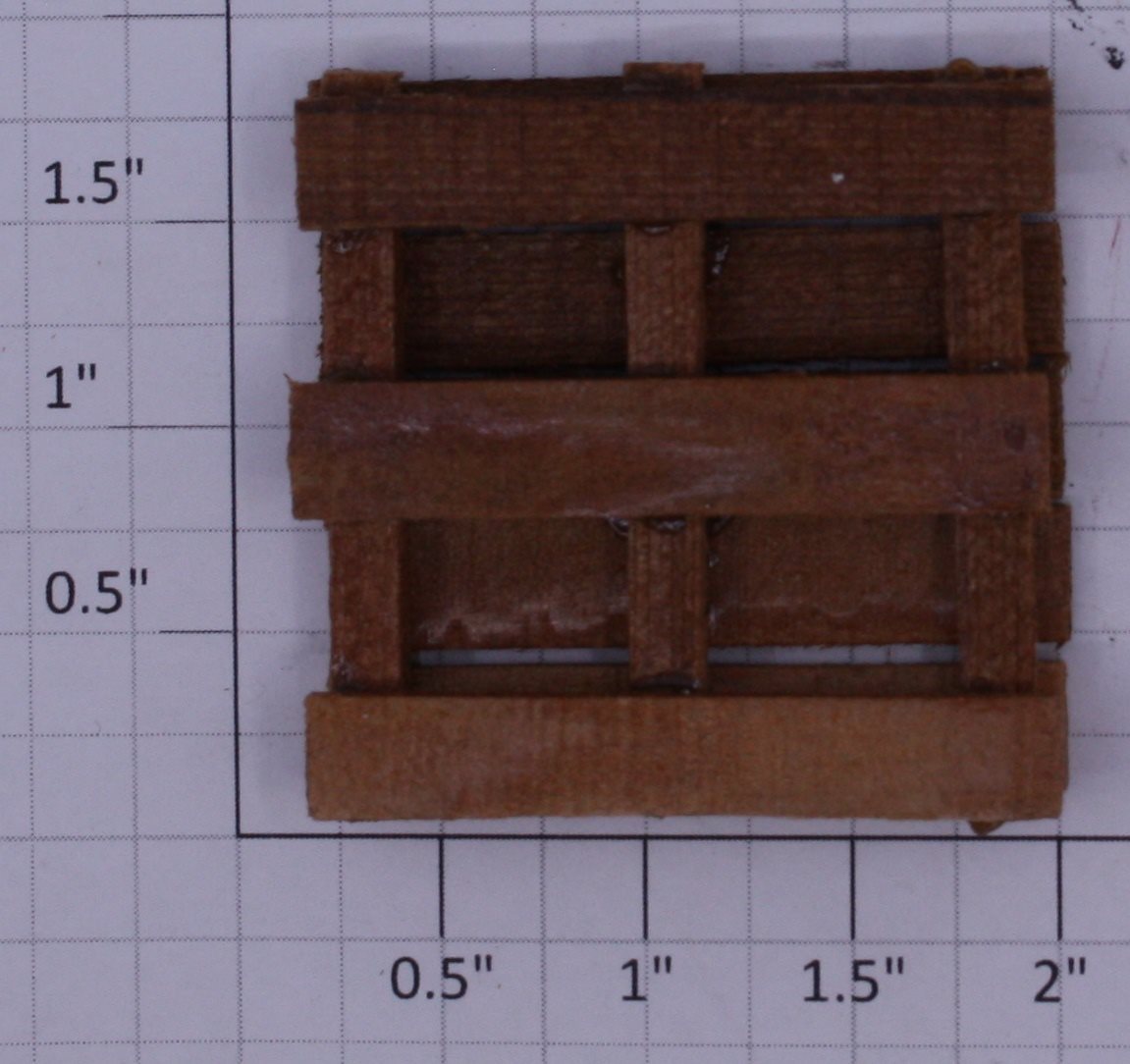 Acme 1010-7 Realistic Distressed Wood Pallet
