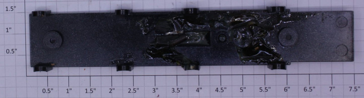 Delton 2225-XSIL Delton Silver Lower Chassis Cover