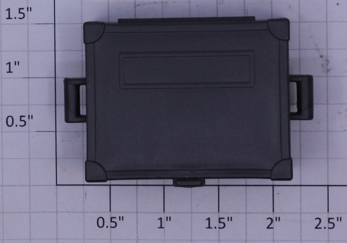 Acme 1000X-134 Dark Gray Plastic Suitcase